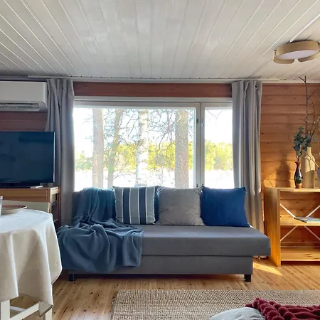 House In Beautiful Nature By The Sea Bay With Sauna & Bbq Landsted *