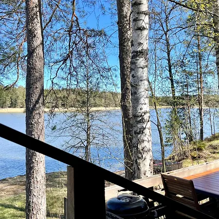House In Beautiful Nature By The Sea Bay With Sauna & Bbq Landhuis Salpar